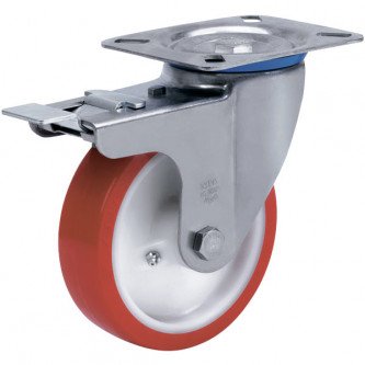 Колёсная опора ALEX A-S-3302-PUB-150-F18 с тормозом