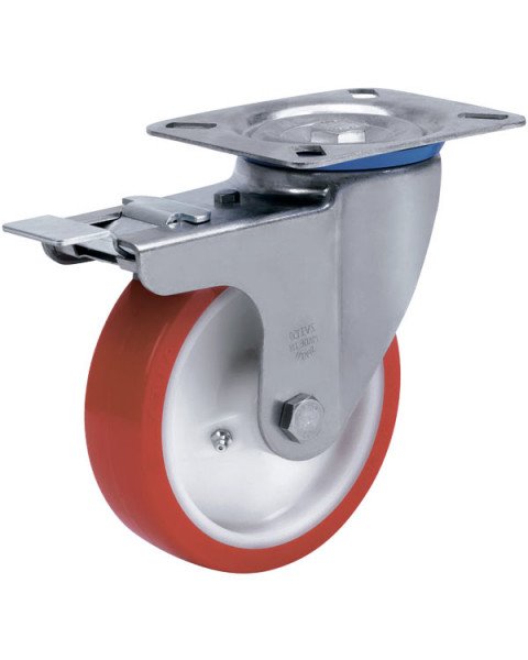 Колёсная опора ALEX A-S-3302-PUB-150-F18 с тормозом