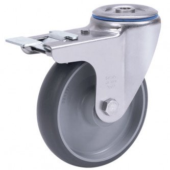Колёсная опора ALEX A-3300-MTB-200-F18 с тормозом Колёсная опора ALEX A-3300-MTB-200-F18 с тормозом