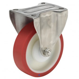 Колёсная опора Colson-S-3307-PTUR-125 неповоротная Колёсная опора Colson-S-3307-PTUR-125 неповоротная