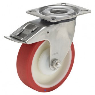 Колёсная опора Colson-S-3302-PTUR-125-F18 с тормозом Колёсная опора Colson-S-3302-PTUR-125-F18 с тормозом