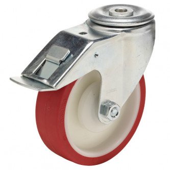 Колёсная опора Colson-3300-PUR-125-F18 с тормозом