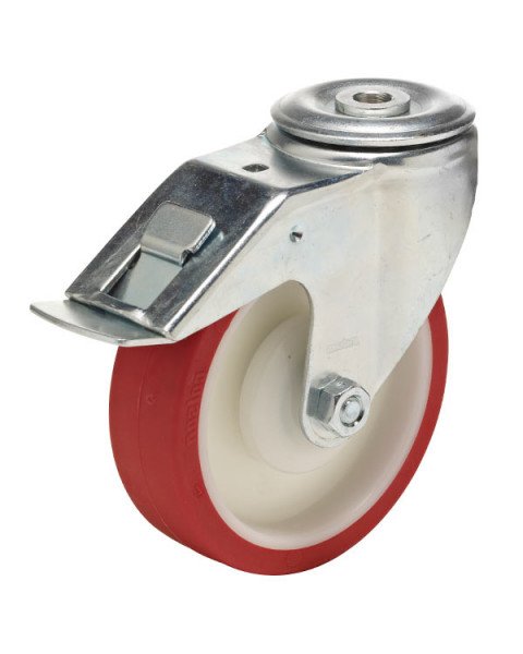Колёсная опора Colson-3300-PUR-125-F18 с тормозом Колёсная опора Colson-3300-PUR-125-F18 с тормозом