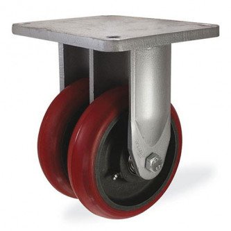 Колёсная опора KAMA 6707-K2OR-250 неповоротная